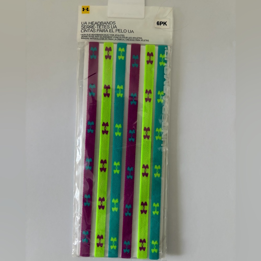 Under armor 6 Pack Thin Headbands